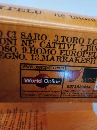 Piero Pelù – Né buoni né cattivi - MC anno 2000