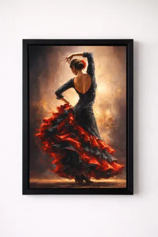 Cuadro Flamenco Sevillana