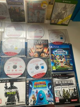 Lote Videojuegos PS3, PS4 y Xbox 360
