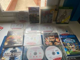 Lote Videojuegos PS3, PS4 y Xbox 360