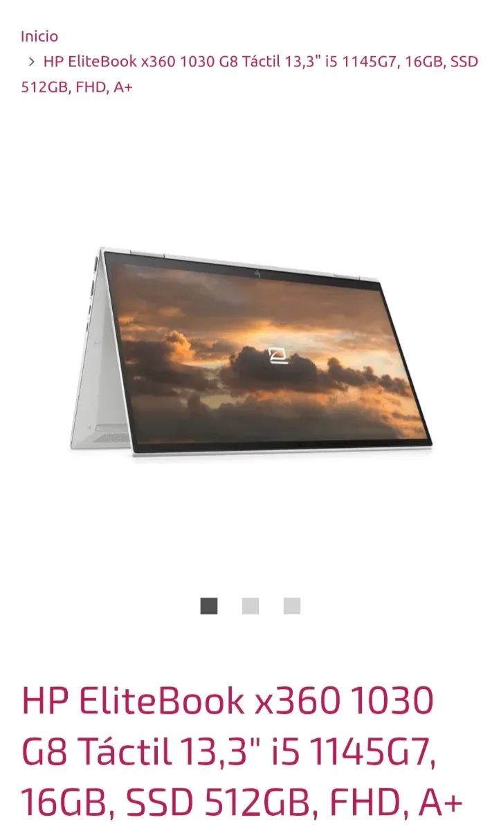 HP EliteBook x360 1030 G8 Táctil 13.3 i5