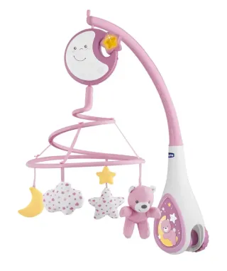 Giostrina culla bimba luna e stelle