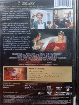 Lote 6 Películas DVD (Español/Inglés)