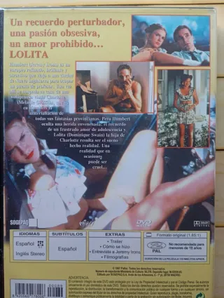 Lote 6 Películas DVD (Español/Inglés)