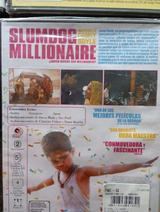 Lote 6 Películas DVD (Español/Inglés)