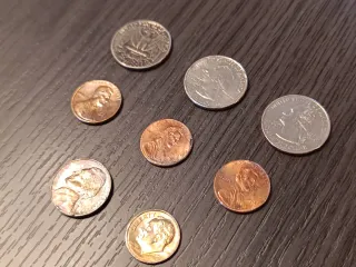 Lote Monedas Estadounidenses