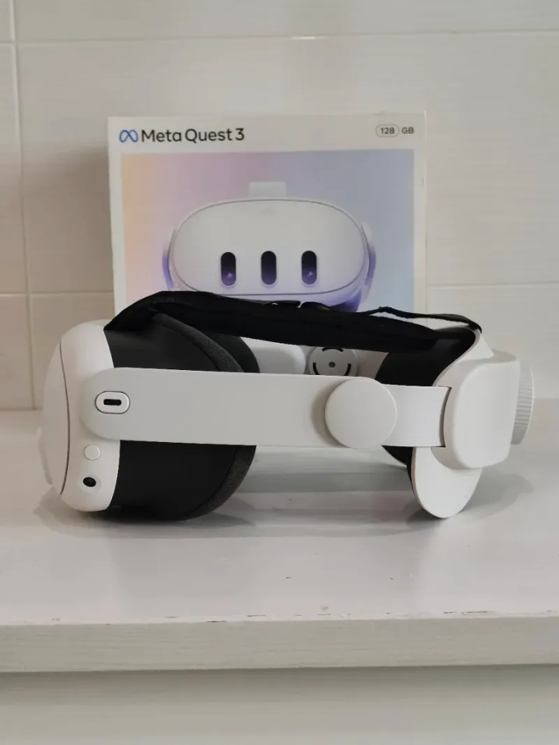 Meta Quest 3 128 GB Impecable + Cable Link afbeelding 3