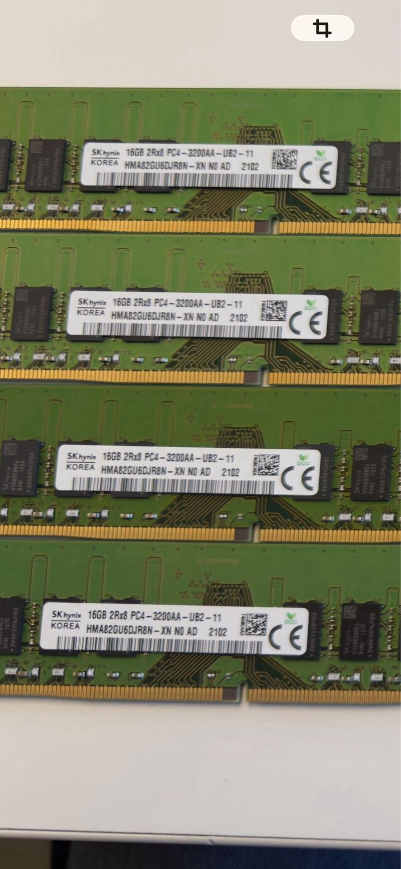 RAM DDR4 16GB x 11 piezas afbeelding 5