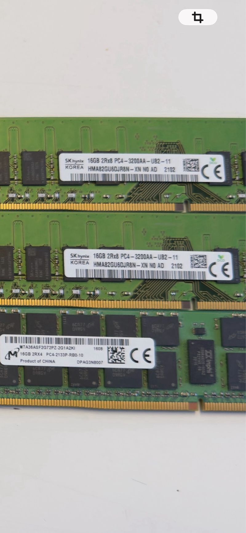 RAM DDR4 16GB x 11 piezas afbeelding 3