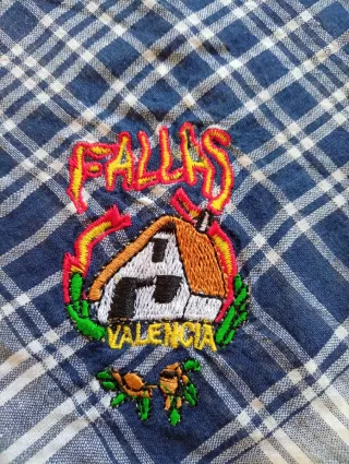 Lote 3 foulard Fallas con parches