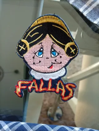 Lote 3 foulard Fallas con parches