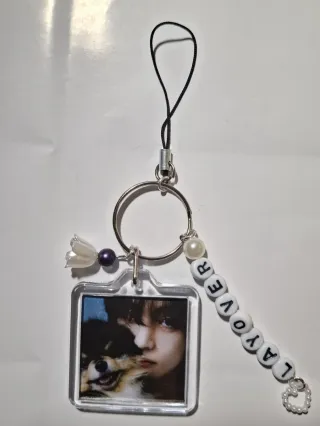 Llavero Taehyung Layover Doble Cara