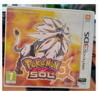Pokémon Sol Nintendo 3DS Completo