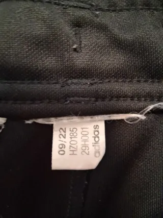 Pantalón Adidas Negro y Naranja