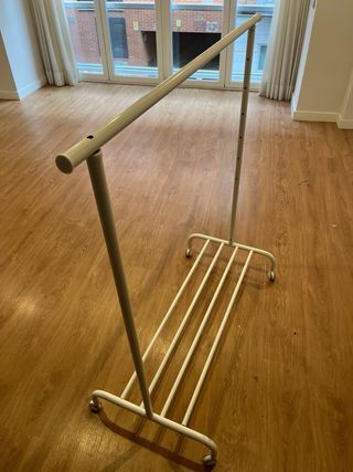 Burro perchero Ikea blanco