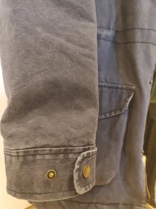 Abrigo verde con forro de borreguito