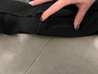 Pantalones de cuero de mujer talla 32