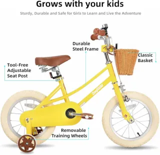 Bicicleta infantil JOYSTAR Fantasy 16” NUEVA