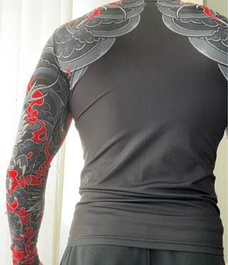 Camiseta MMA/Jiu Jitsu Tatuaje Dragón Oni