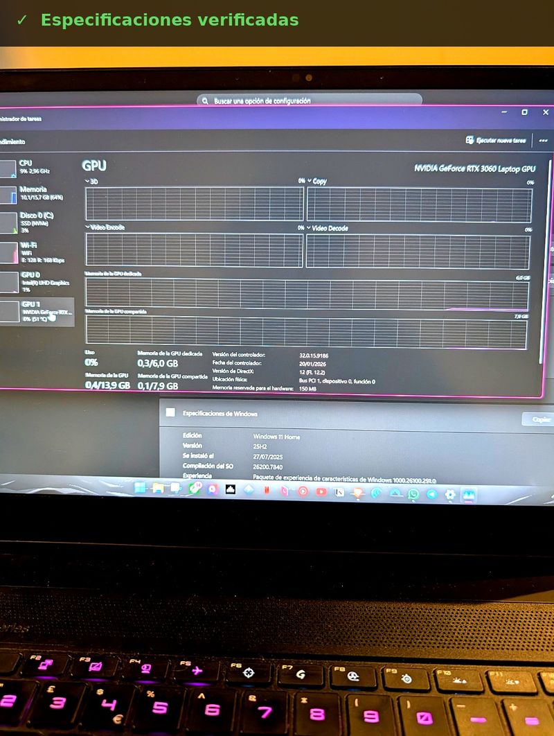 MSI GS66 Stealth 11UE — Portátil Gaming RTX 3060 afbeelding 5