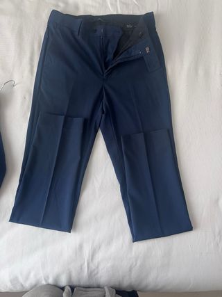 Traje Mango Slim Fit Azul Talla s