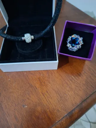 Parure collana e anello