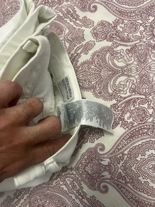 Pantalón Levi's 501 Blanco Talla W32 L34