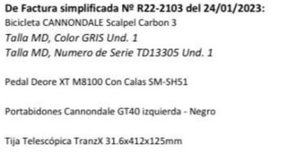Bicicleta MTB Cannondale