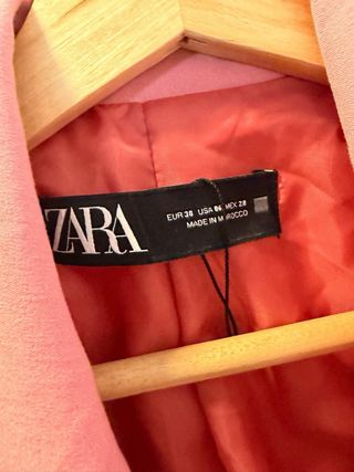 Americana Zara rosa chicle