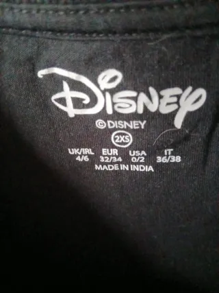 Camiseta negra de Mickey