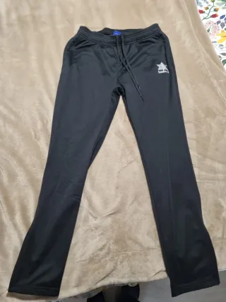 Pantalón chándal Luanvi Talla M Negro.