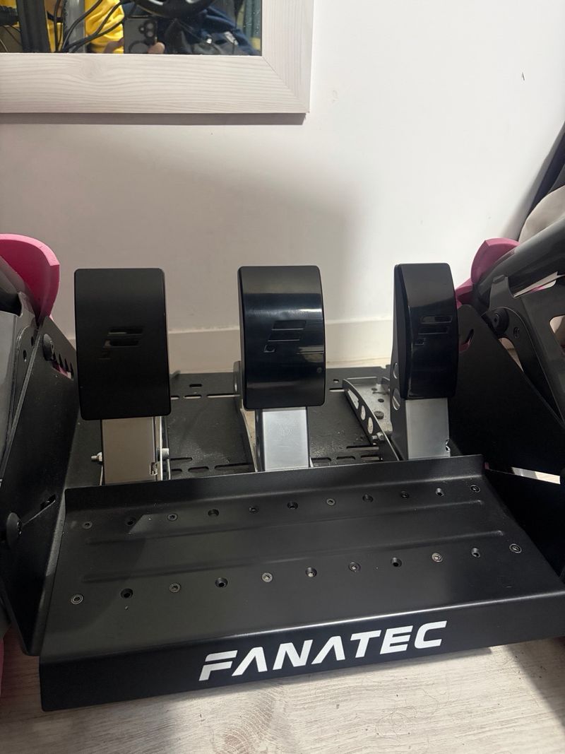 Pedales Fanatec CSL con celula de carga