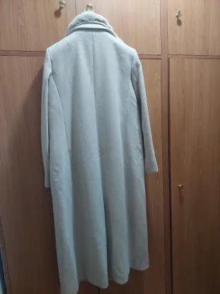 Abrigo largo Pedro del Hierro beige Talla M