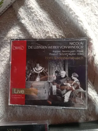 Lote 5 CDs Ópera Clásica