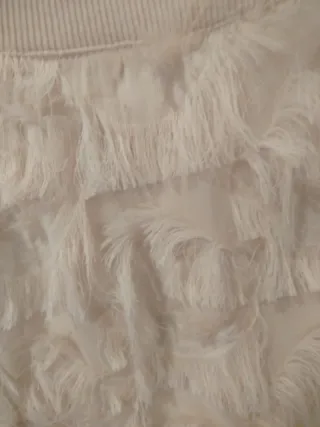 Camiseta y Falda Plumas