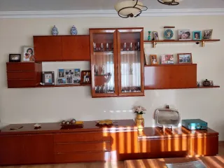 Conjunto  salón,muebles, mesa,sillas, sofas
