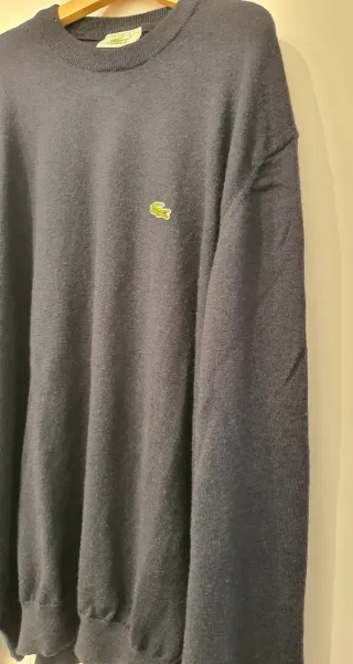 Jersey Lana Marino Lacoste Talla M