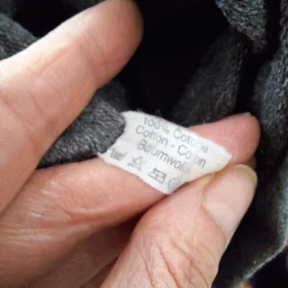 Tuta uomo cotone grigia