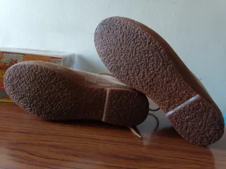 Botines Vintage Vulladi - Ante marrón -Talla 38