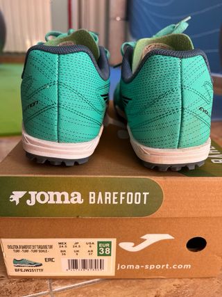 Zapatilla Joma Barefoot Turquesa Talla 38