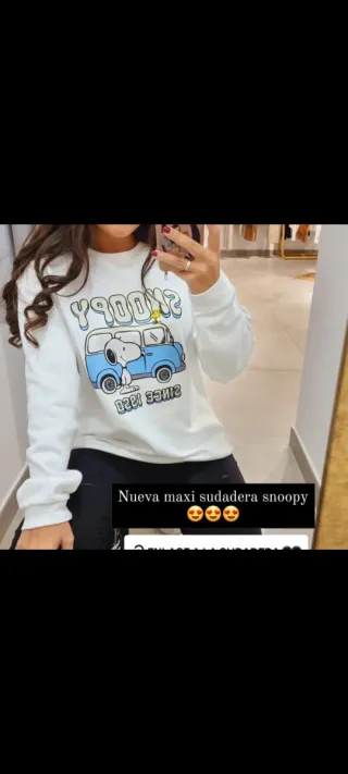 Sudadera Snoopy