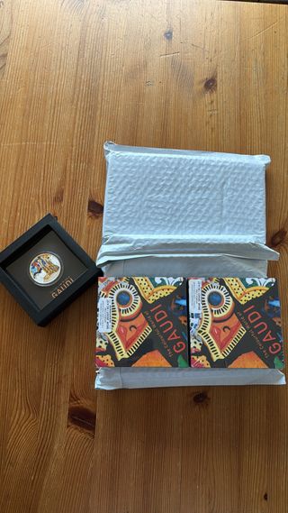 Moneda Gaudí y Moneda Rusa