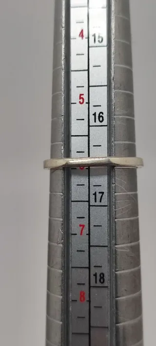 Anillo de Plata y citrino.