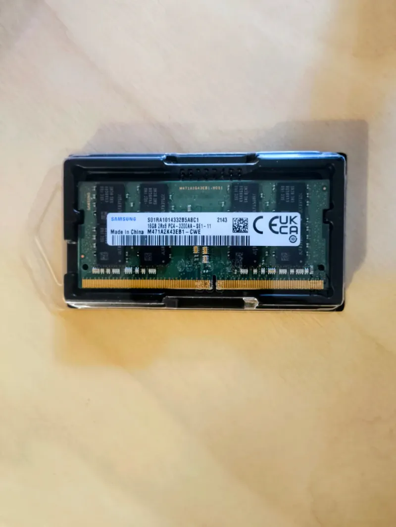 16GB DDR4 Dual Rank Samsung 3200 SO-DIMM RAM