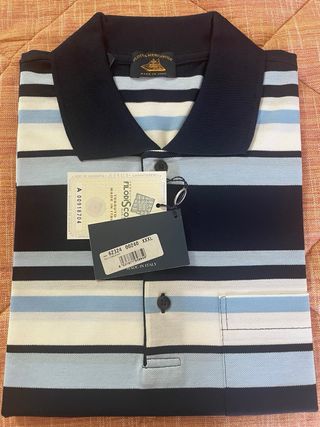 Polo uomo Flotta Mercantile cotone filo di scozia