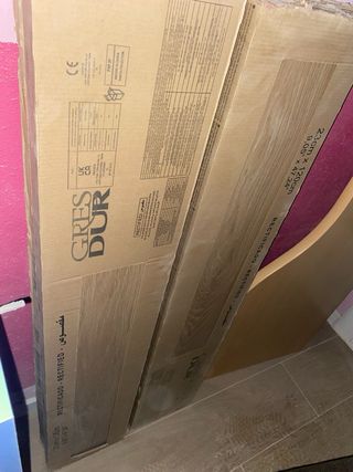 Suelo , porcelanico efecto madera 13 cajas