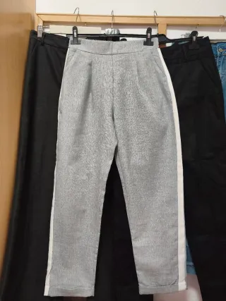 Lote 5 Pantalones y minifalda T 38