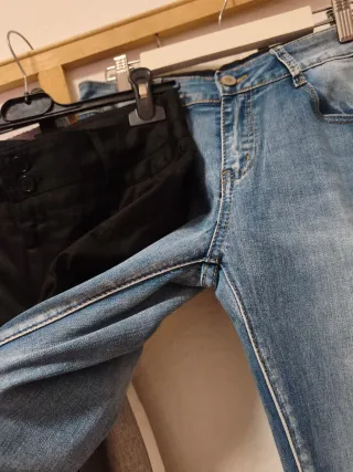 Lote 5 Pantalones y minifalda T 38