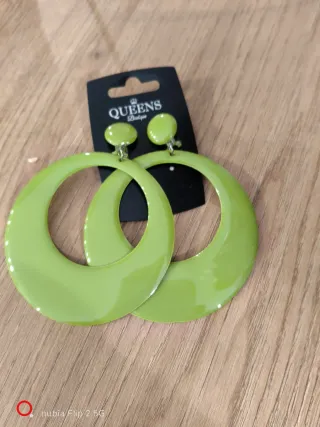 Pendientes Flamenca Queens Boutique Verdes