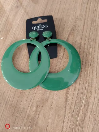 Pendientes Flamenca Queens Boutique Verdes
